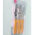 Ensemble de 03 Spatules Multicolores pâtisserie 23cm