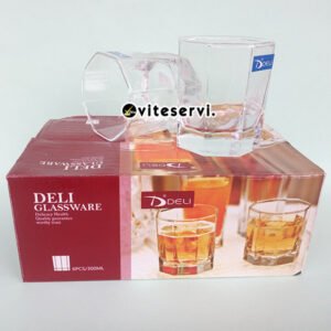 Ensemble de 06 Verres à Whisky 150 ml