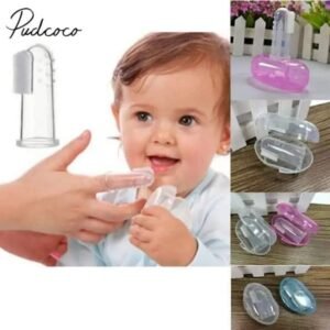 Brosse pour bébé en silicone