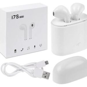 Écouteurs intra-auriculaires stéréo Bluetooth TWS i7s avec boîtier de chargement