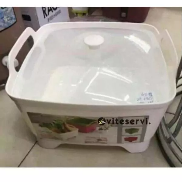 grand bol a couvercle Saladier à couvercle en plastique grand S25