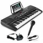 Piano clavier électrique, instruments numérique avec micro 61 Clés