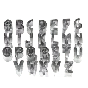 Emportes pièces alphabet ABC