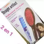 Brosse Lissante SIMPLY STRAIGHT Céramique et fer à boucler ou à friser