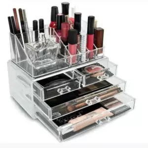 Boite de rangement de maquillage à 4 tiroirs BR-05
