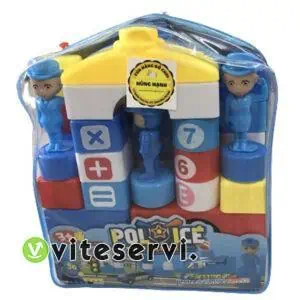 Jeu de Construction Lego puzzle de police 36 pièces