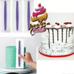 Lisseur pour glaçage -lisseuse pour gâteaux et pâtes à sucre