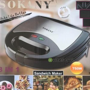 Sandwich maker Gaufrier Sokany 750 W