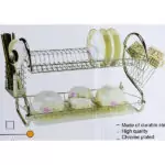 Range vaisselle 2 niveaux en acier RV-95