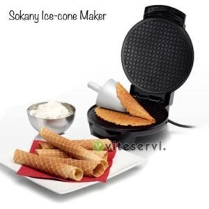 Gaufrier à cornets de glace  Machine à cône de glace