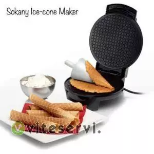 Gaufrier à cornets de glace  Machine à cône de glace
