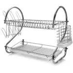 Range vaisselle 2 niveaux en acier RV-95