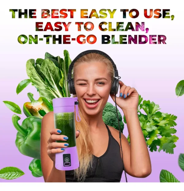 Mixeur électrique Extracteur de jus portable Rechargeable USB Shake and Take S-89 pour salle de gym