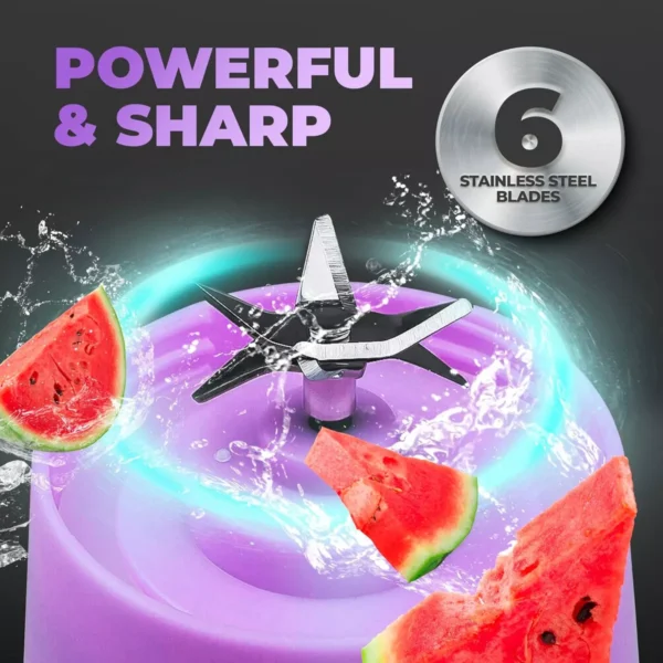 Mixeur électrique Extracteur de jus portable Rechargeable USB Shake and Take S-89 pour salle de gym