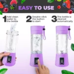 Mixeur électrique Extracteur de jus portable Rechargeable USB Shake and Take S-89 pour salle de gym