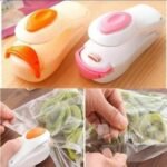 Mini à scelleur les sachets à pile - Appareil à coller les sachets plastiques