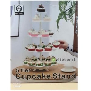 Support à cupcakes à 5 niveaux