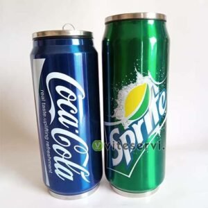 Thermos Isotherme forme Sprite ou Coca-Cola