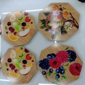 Set de 12 couvres - verre