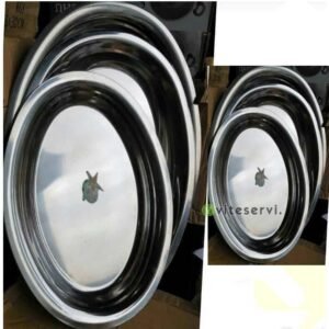 Plateau Oval en Inox