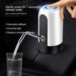 Pompe fontaine automatique sans fil pour bonbonne d'eau pompe Electronique rechargeable