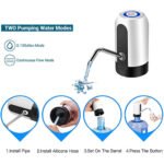 Pompe fontaine automatique sans fil pour bonbonne d'eau pompe Electronique rechargeable