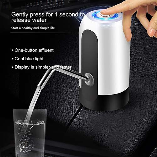 pompe electronique à eau automatique Pompe fontaine automatique sans fil pour bonbonne d'eau pompe Electronique rechargeable