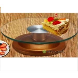Présentoir à gâteau Class en verre