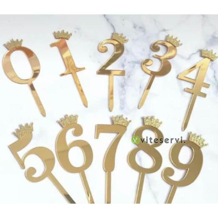 1233 Toppers 123 Chiffres bougie pour gâteaux Emportes pièces de décoration