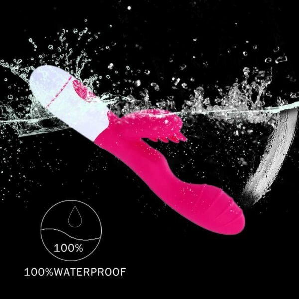 Sextoy Pénis Vibrant à Stimulation Clitoridienne résistant à l'eau