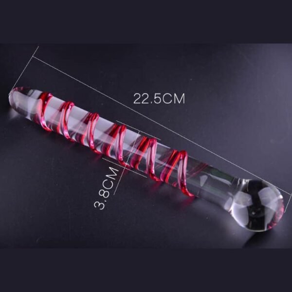 Sextoy Gode de sensation profonde transparent 22,5cm