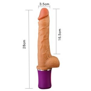 Godet Vibrant long Pénis Souple et viril pour pénétration puissante