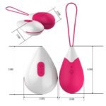 Sextoy oeuf télécommandé sans fil à plaisir maximal -Wireless Telecontrol Jump Egg