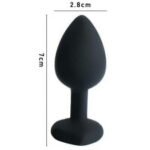 Sextoy Plug Anal noir haute qualité