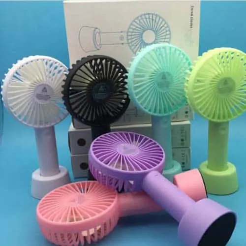 Ventilo Mini Ventilateur Rechargeable à la Main