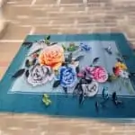 moquette fleur