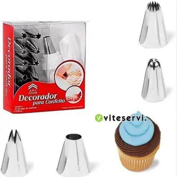 Ensemble de douilles et adaptateur pour pâtissier D67
