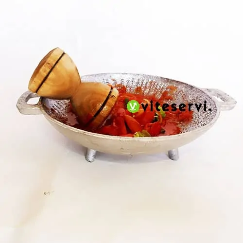 Mortier de cuisine pour hacher les condiments Mortier de cuisine pour hacher les condiments