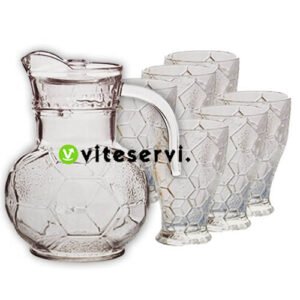 Ensemble Carafe et 06 Verres Forme Ballon CV100