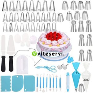Pack de patisserie de douilles spatule presentoi poche outils a modeler lisseuses