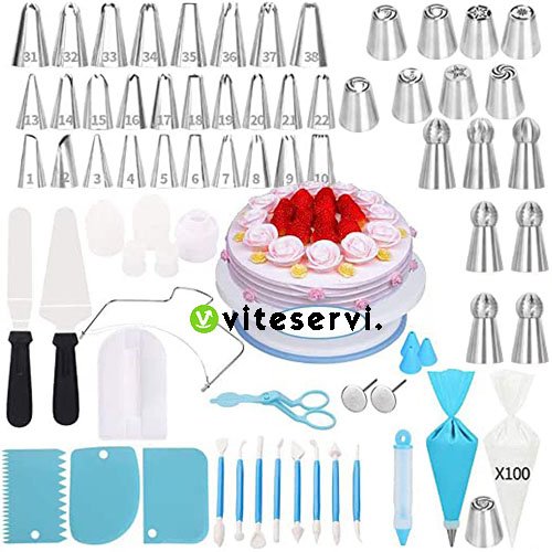 Pack de patisserie de douilles spatule presentoi poche outils a modeler lisseuses Pack de patisserie de douilles spatule presentoi poche outils a modeler lisseuses