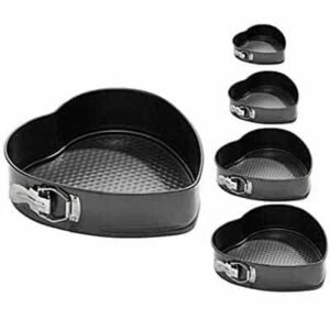 Set de 05 Moules à Charnière forme cœur