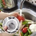 Tamis de lavabo metallique a passoire pour evier 7