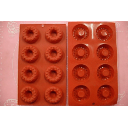 moules en silicone donuts