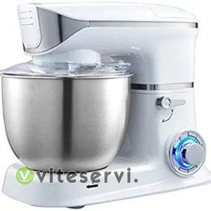 Robot pâtissier HOFFMANS 1200W Batteuse Electrique 6L