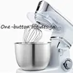 Robot pâtissier HOFFMANS 1200W Batteuse Electrique 6L
