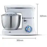 Robot pâtissier HOFFMANS 1200W Batteuse Electrique 6L