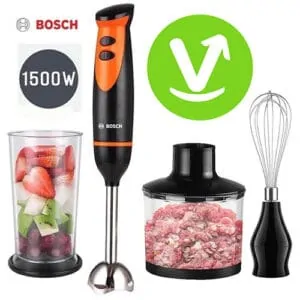 Mixeur plongeant blender hachoir Bosch HB219SS