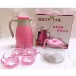 Ensemble de 7pcs de Carafe Plus 6 tasses