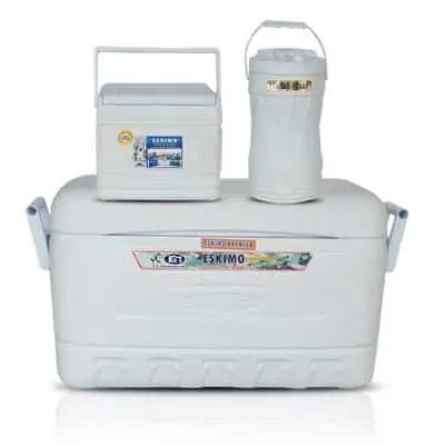 Glaciere 1213 Série de 03 Grandes Glacière ESKIMO 125L- 12L - 6L Glacière Cercueil